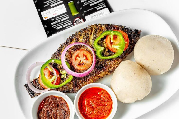 Banku with Grilled Tilapia